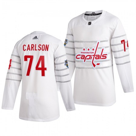 Camisola Washington Capitals John Carlson 74 Cinza Adidas 2020 NHL All-Star Authentic - Homem
